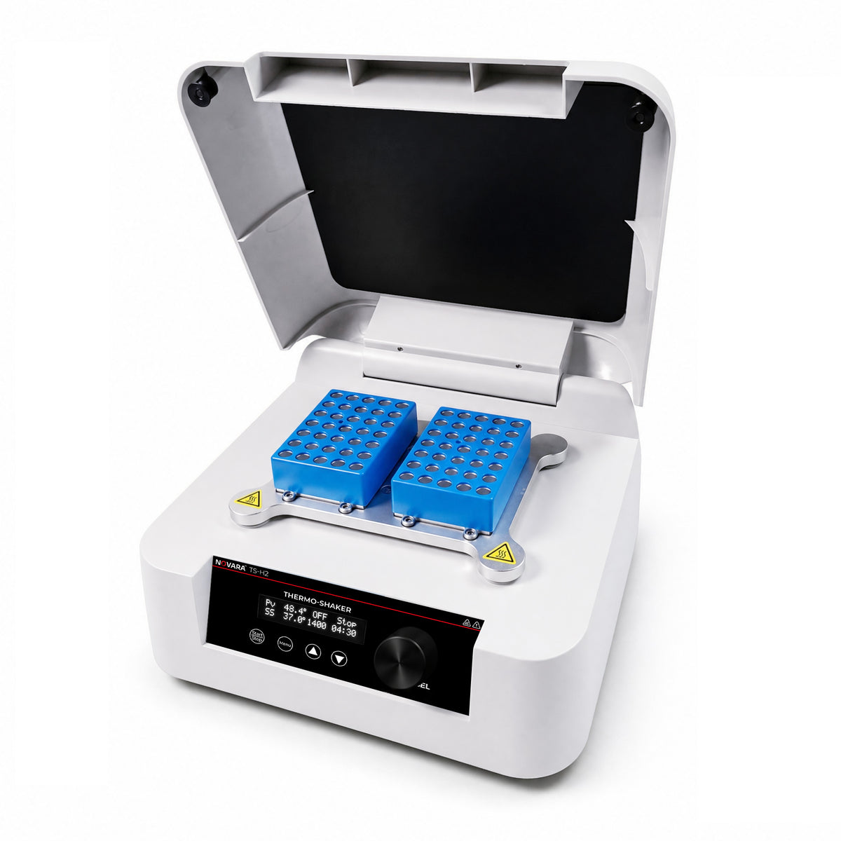 Novara Duo dual-block thermo-shaker with heated lid