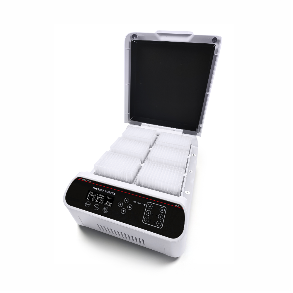 Novara™ 6-Position Microplate Vortex Mixer & Incubator, High-Temp (HPS6)